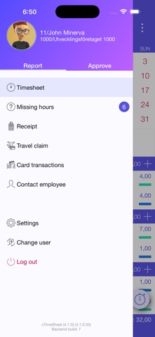 cTimeSheet Screenshot 2 of 6