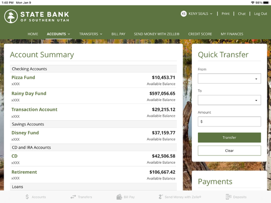 App screenshot