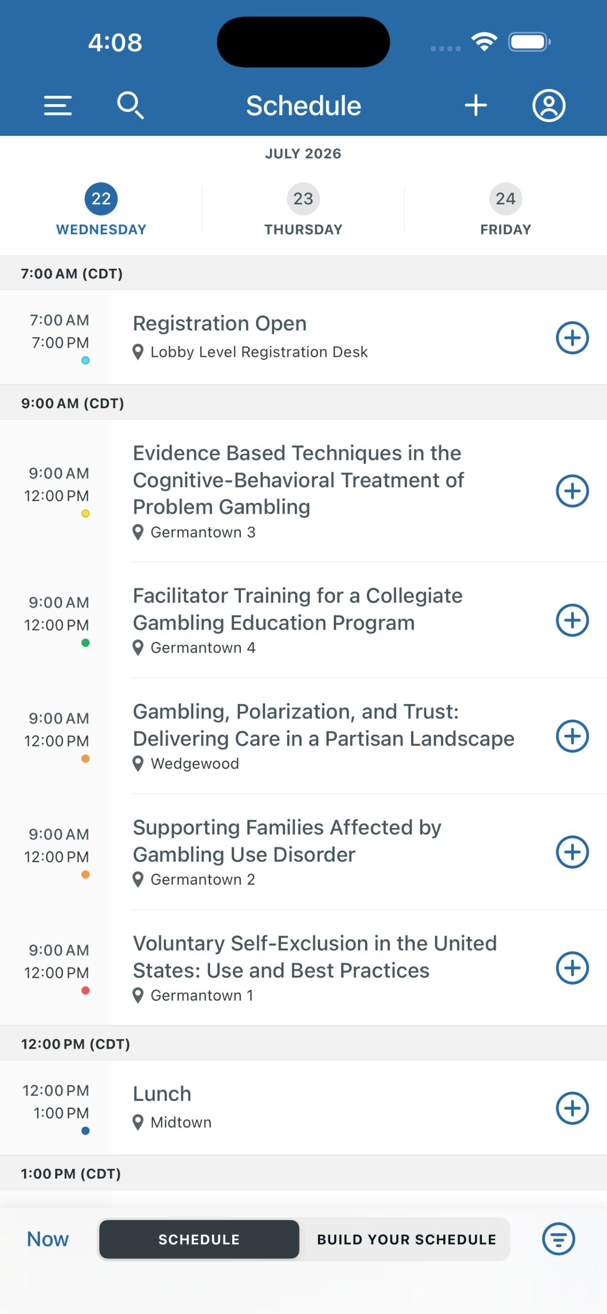 NCPG Conference screenshot 3