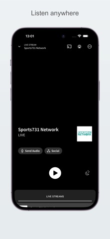 Sports731 Network Screenshot 2 of 3