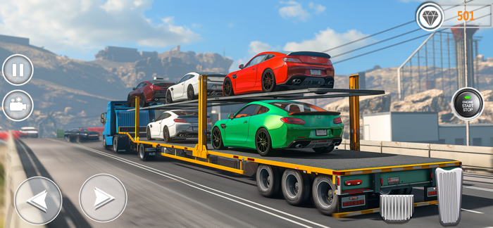 jogo de transporte de carro