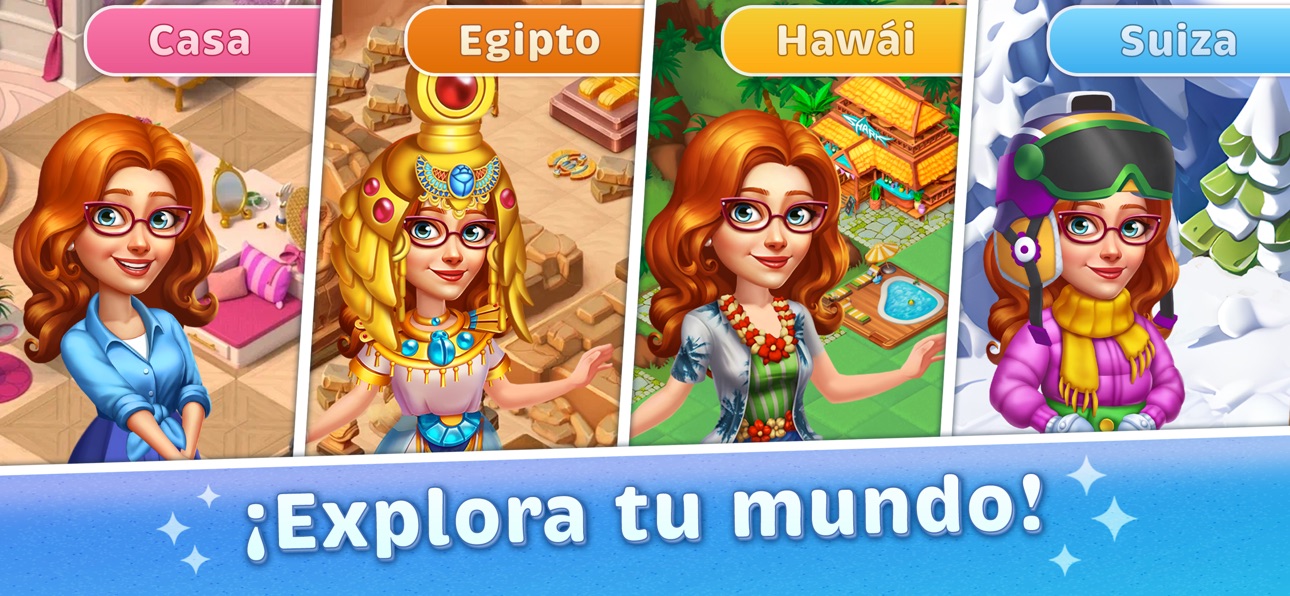 Travel Merge Family: Home game iOS Mod IPA screenshot 4 - iOS game interface