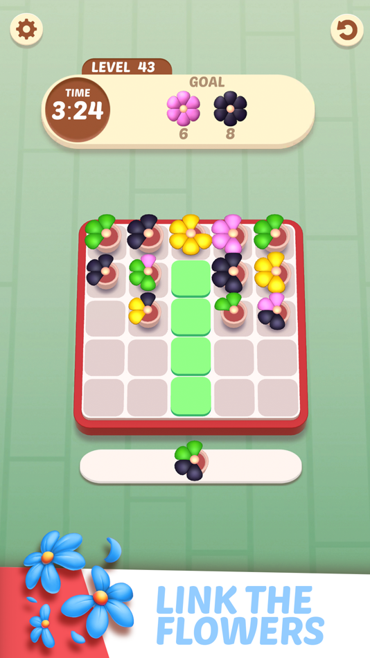 #2. Flower Stack (iOS) 由: Furious Avocado D.O.O.