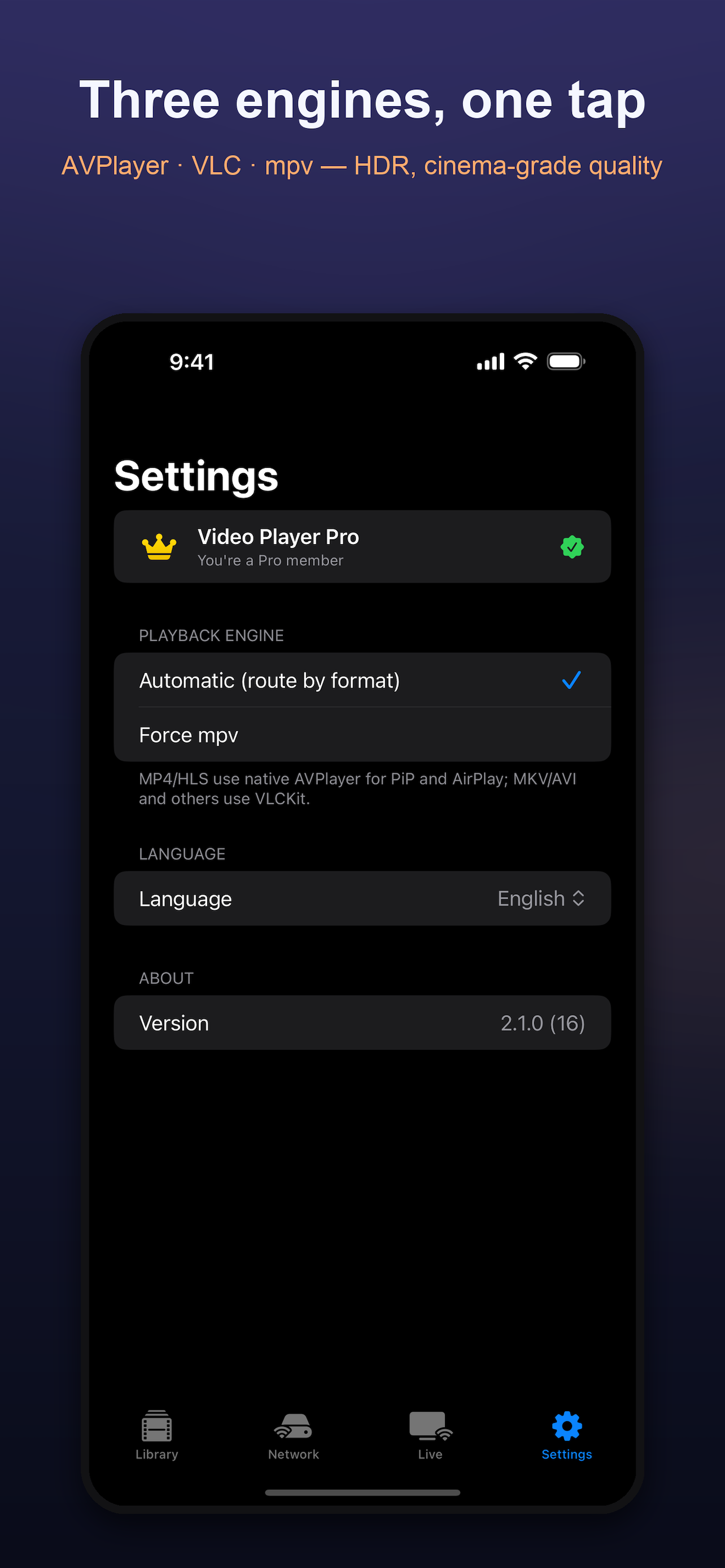 Video Player - MKV PiP Player screenshot 5