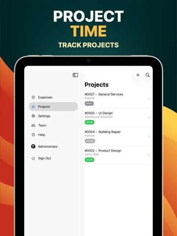 Timesheet Manager Pro iPad screenshot