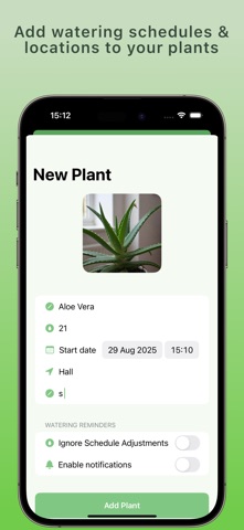 Bloomly - Plant Care Tracker Screenshot 2 of 4