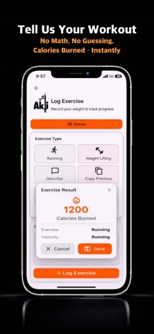 Akli: AI Calorie & Recipe Scan screenshot