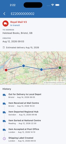 Easy-Post Mobile Companion Screenshot 2 of 5