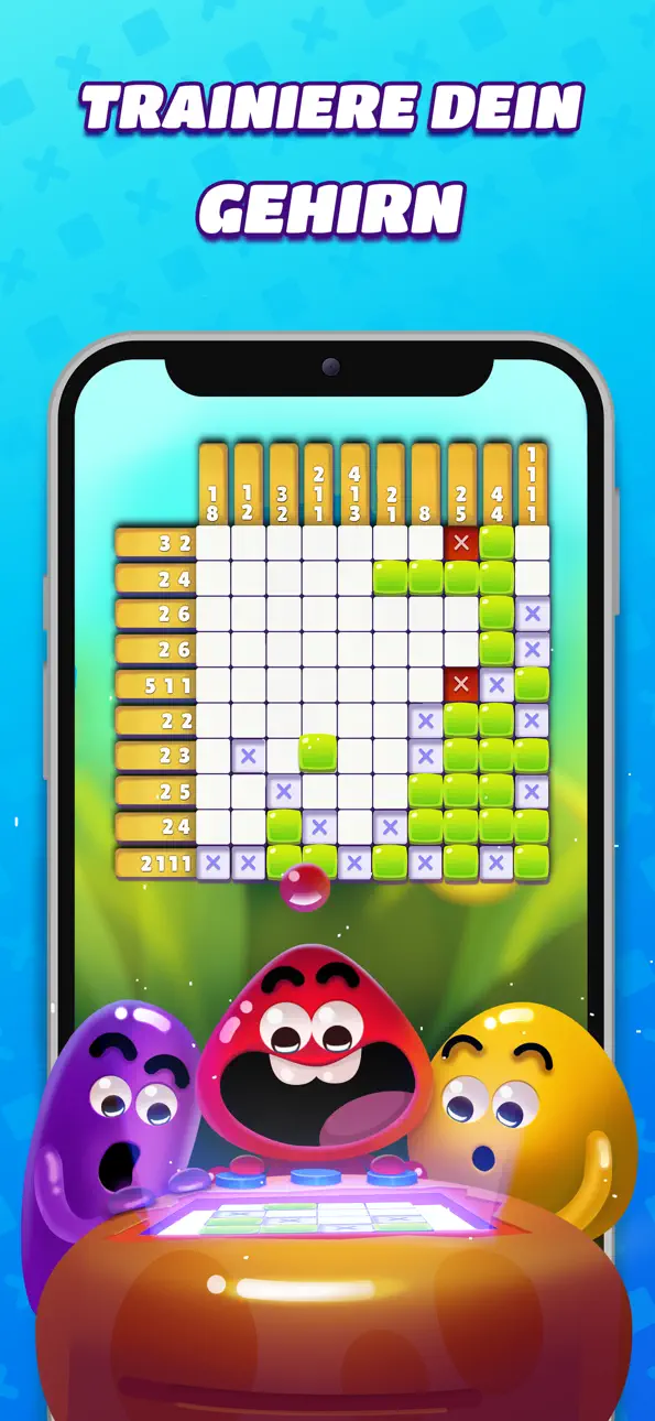 Nonogram Crossing Logic Puzzle iOS Mod IPA screenshot 2 - iOS game interface