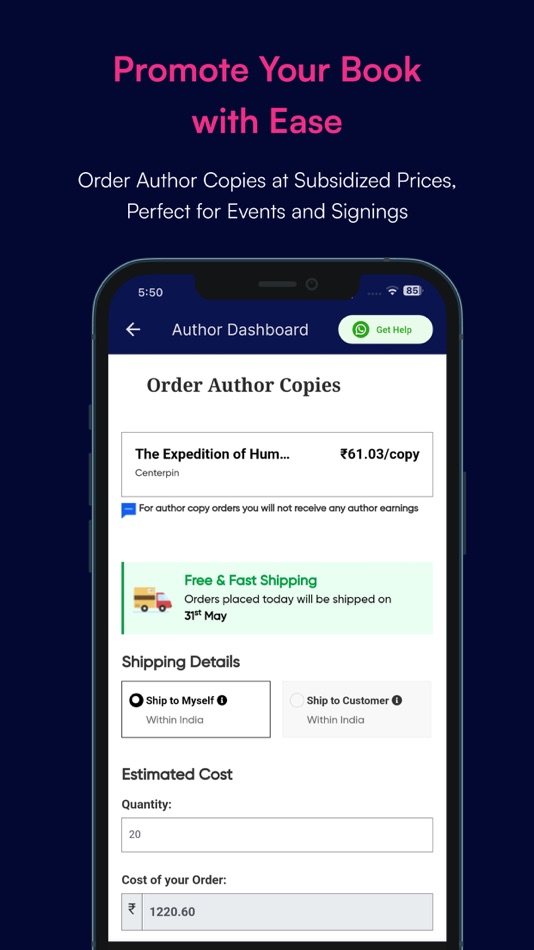 #2. Notion Press (iOS) By: Notion Press Media Private Limited