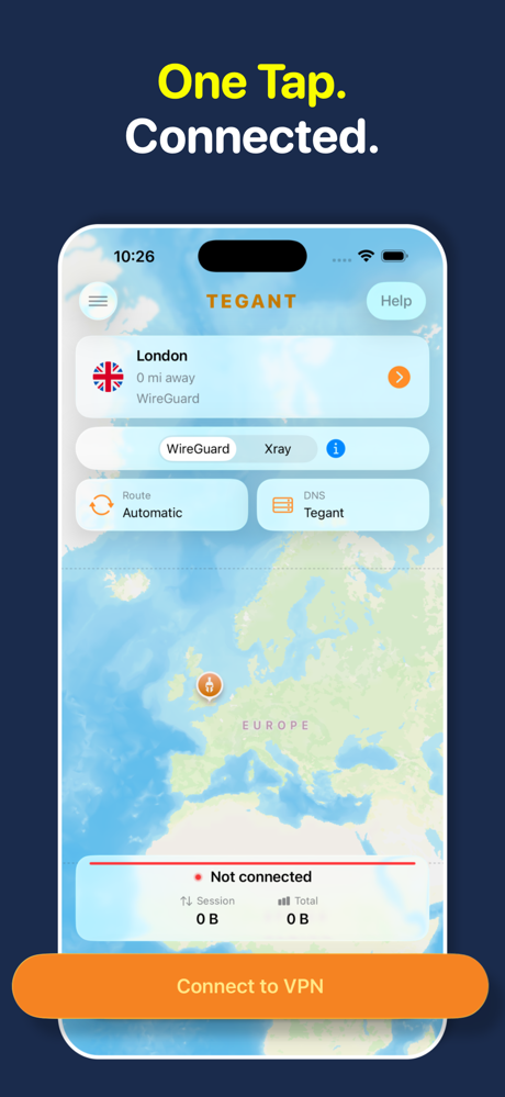 Tegant VPN • Unlimited Proxy screenshot 4
