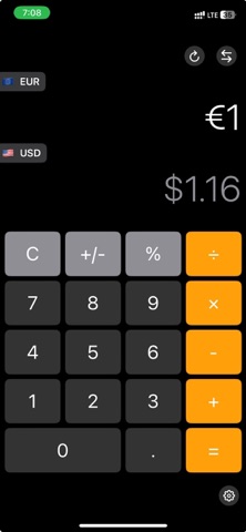 Currency Converter ~ screenshot