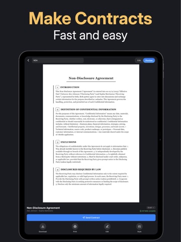 Contract Maker - Legal Docs