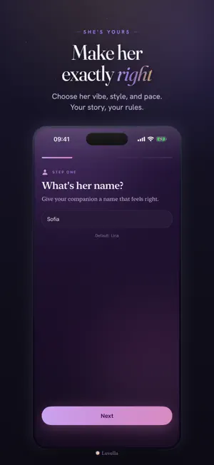 Luvella: AI Girlfriend Chat screenshot 3
