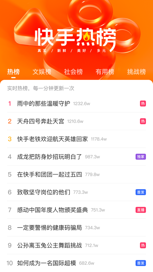 #5. 快手 (iOS) Podle: Beijing Kwai Technology Co., Ltd.