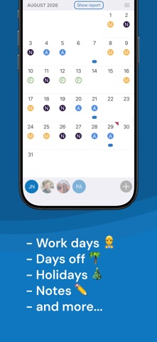 Shifter: Handy shift calendar Screenshot 2 of 5