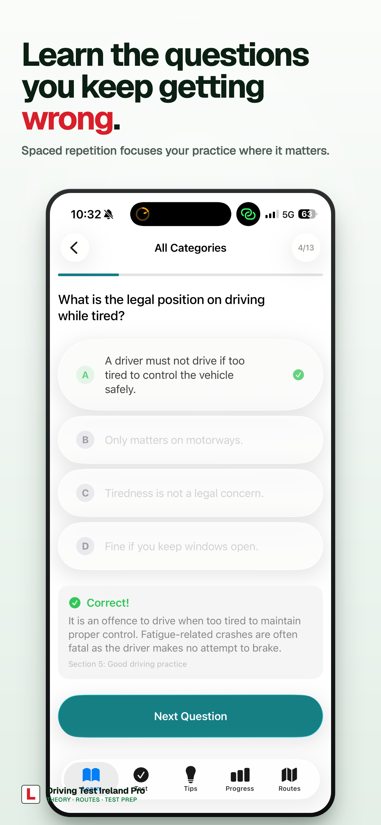 Driving Test Ireland Pro screenshot 7