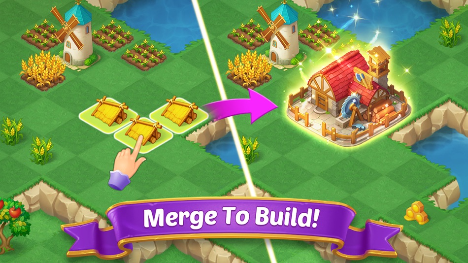 #3. Merge Castle: Match 3 Puzzle (iOS) 由: Play Infinity Co., Ltd.
