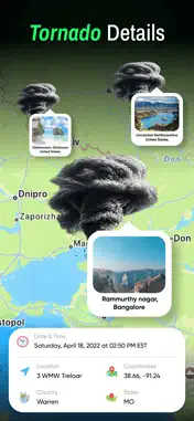 Tornado Position Tracker screenshot 3