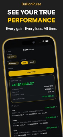 BullionPulse iPhone screenshot