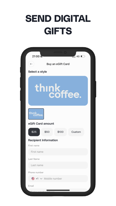 Think Coffee NYC Screenshot