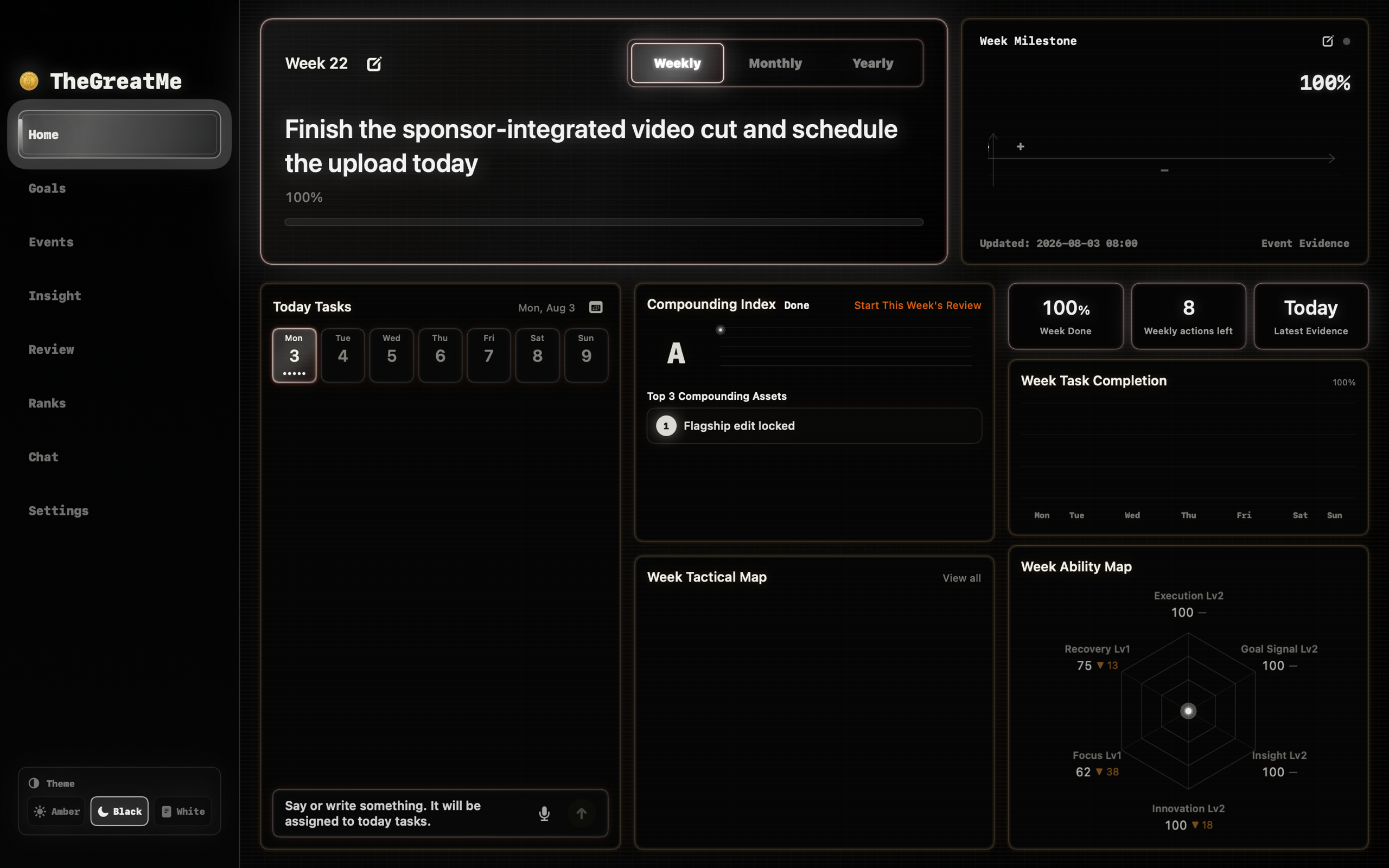 TheGreatMe: AI Weekly Review screenshot 10