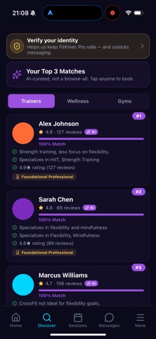 FitKinec Pro App Screenshot 9 of 10