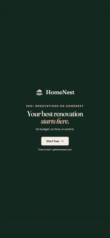 HomeNest: Renovation Tracker screenshot
