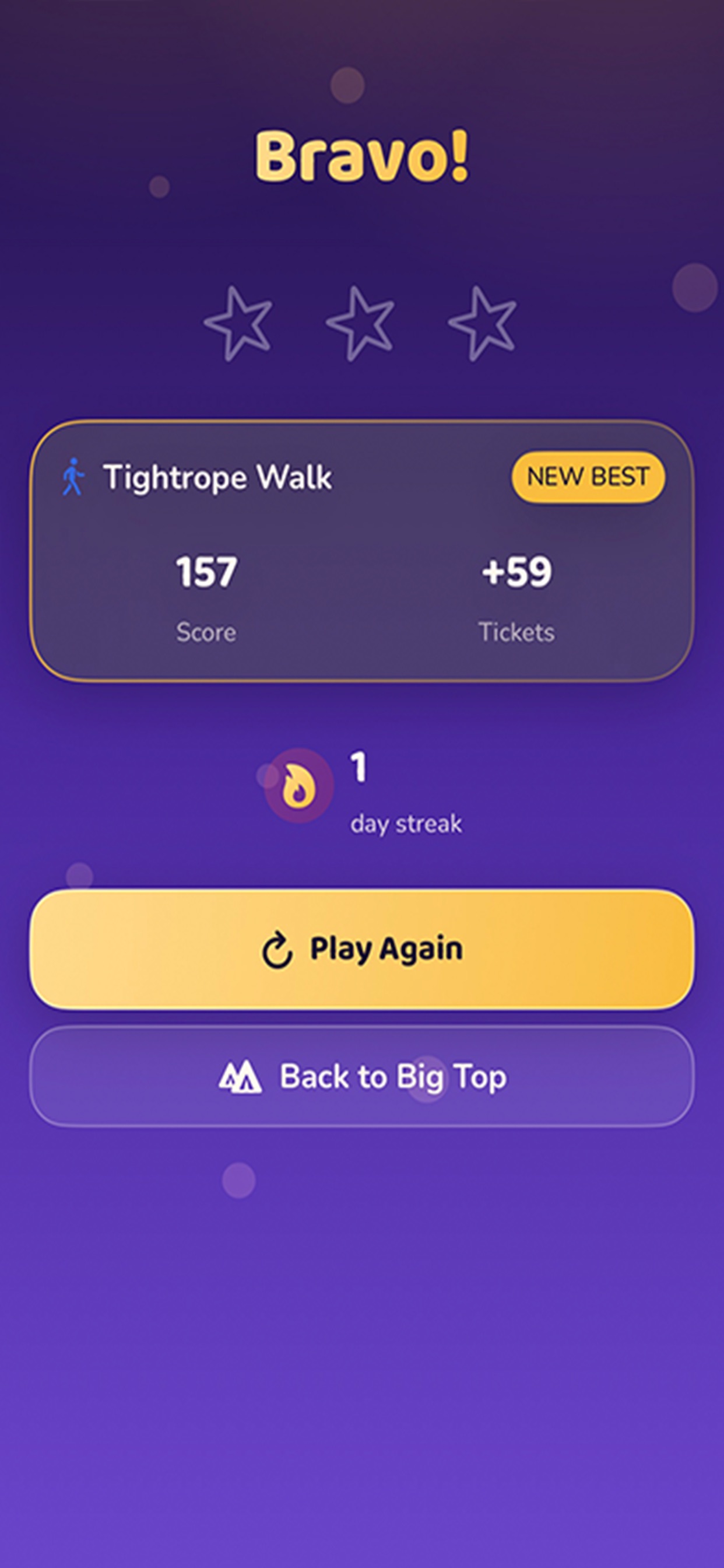 Screenshot 9 of Circus Streak Game