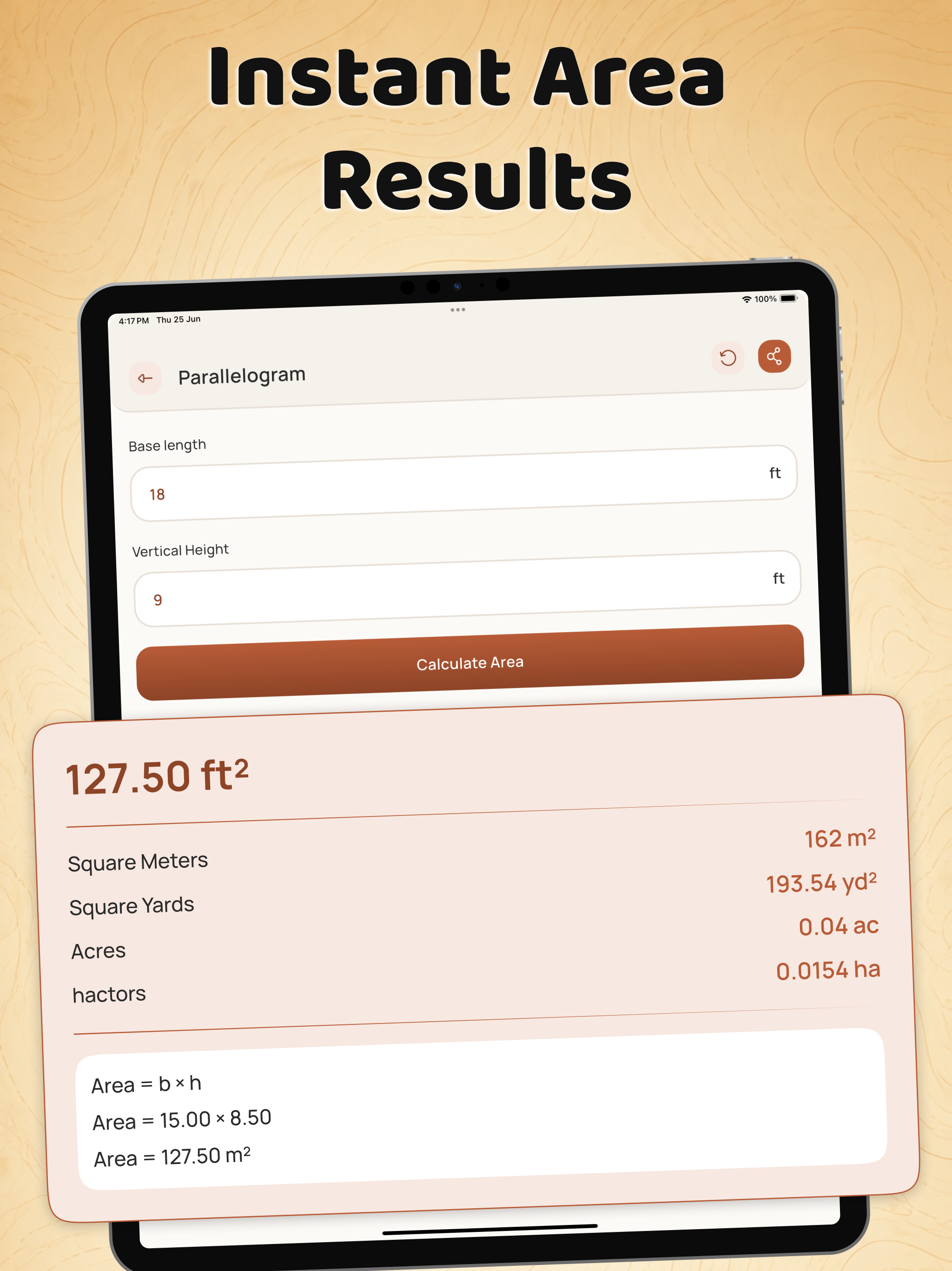Land Calculation screenshot 8