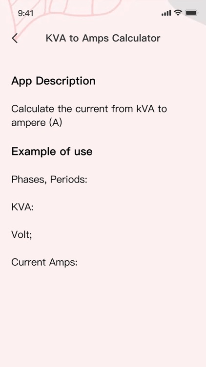 Calculate ampere current