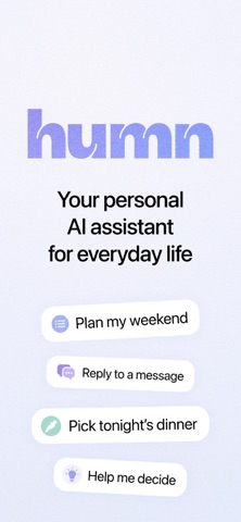 Humn - Personal AI Assistant Screenshot 1 of 7