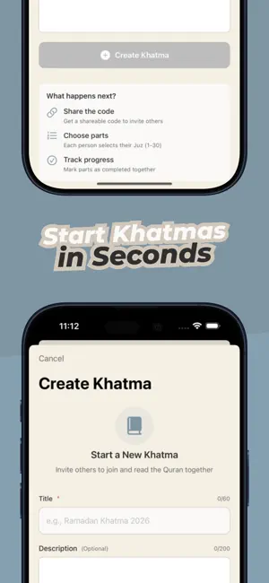 Athar: Quran & Khatma Tracker screenshot 2