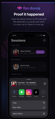 fan dance screenshot