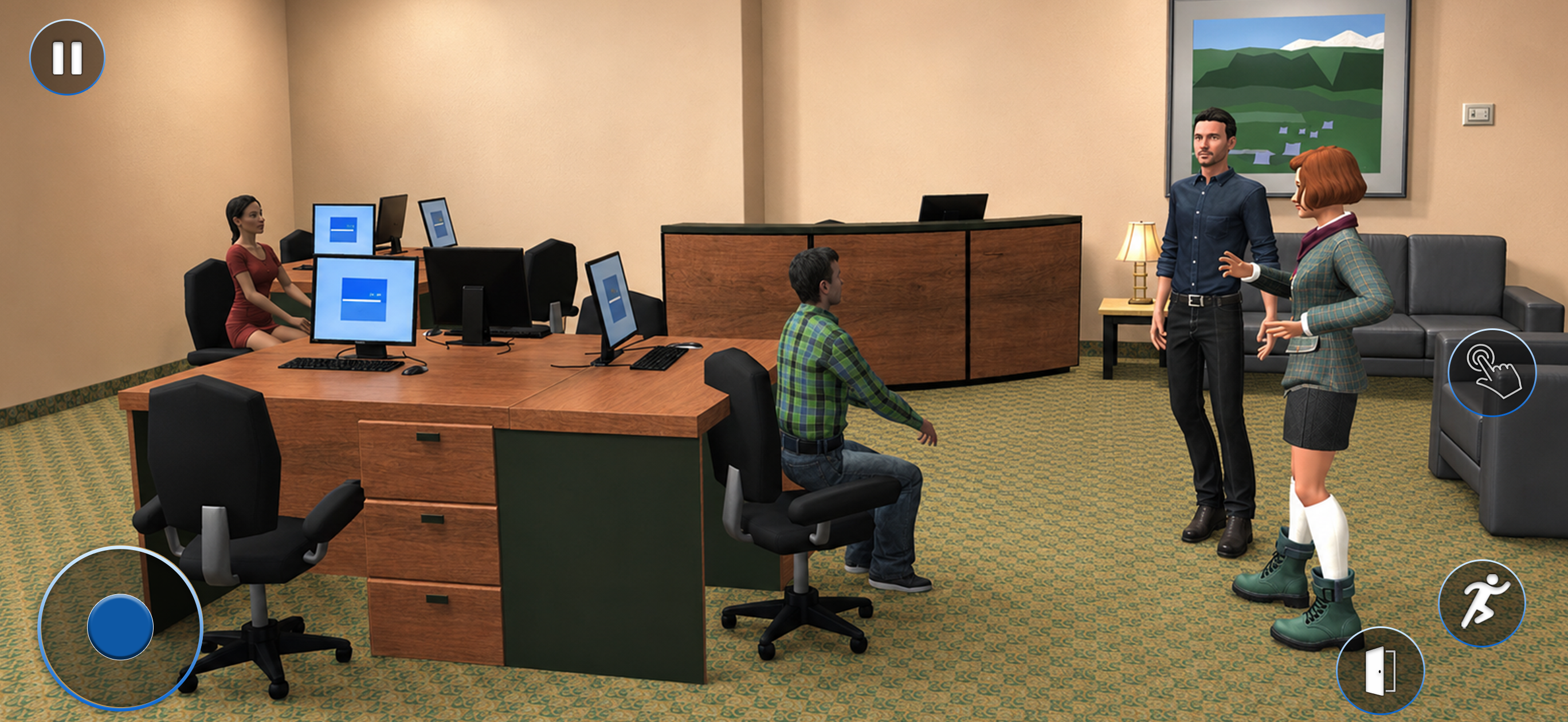 Girl Office Life Simulator 3D screenshot 4
