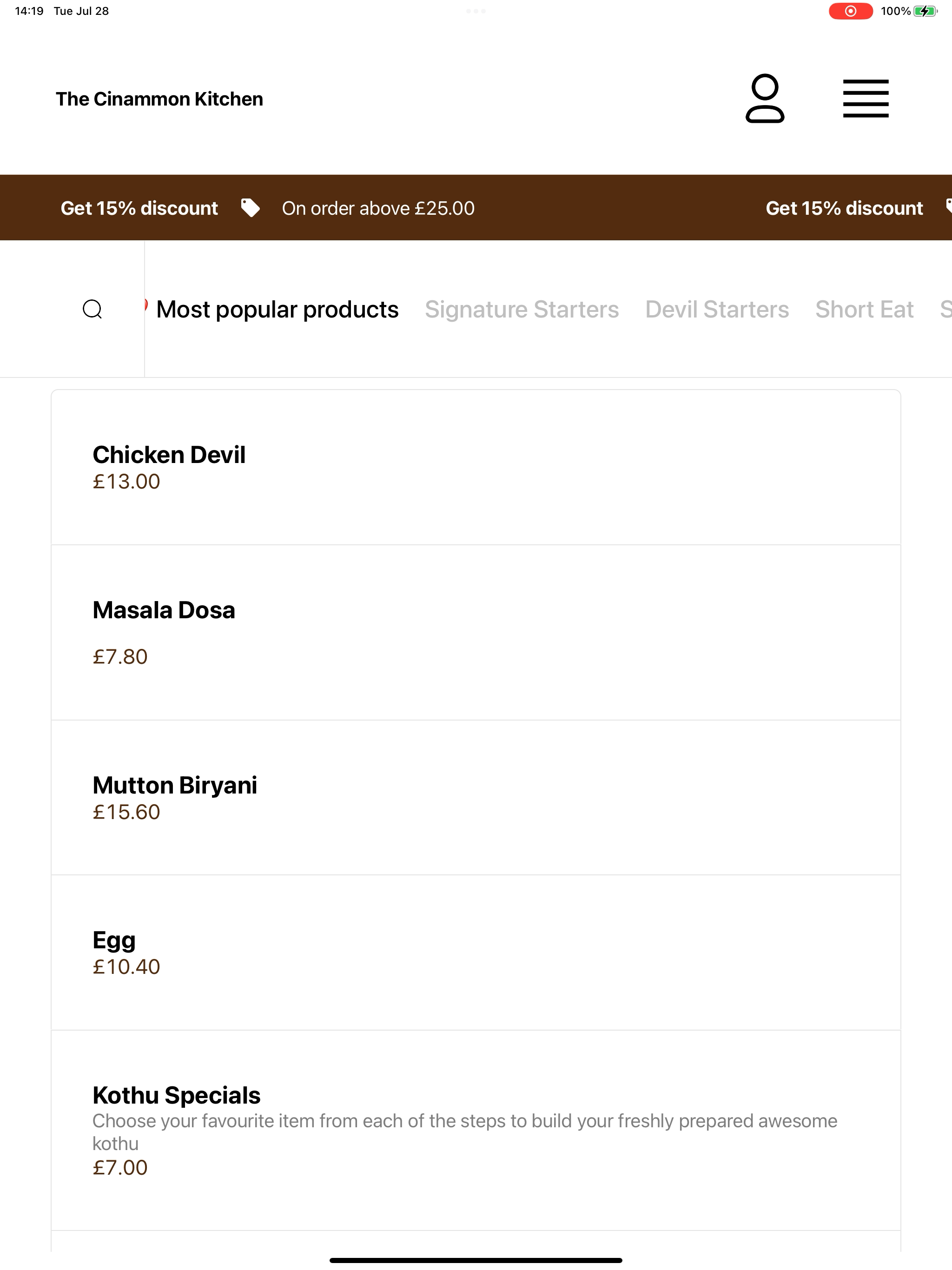 The Cinammon Kitchen screenshot 14