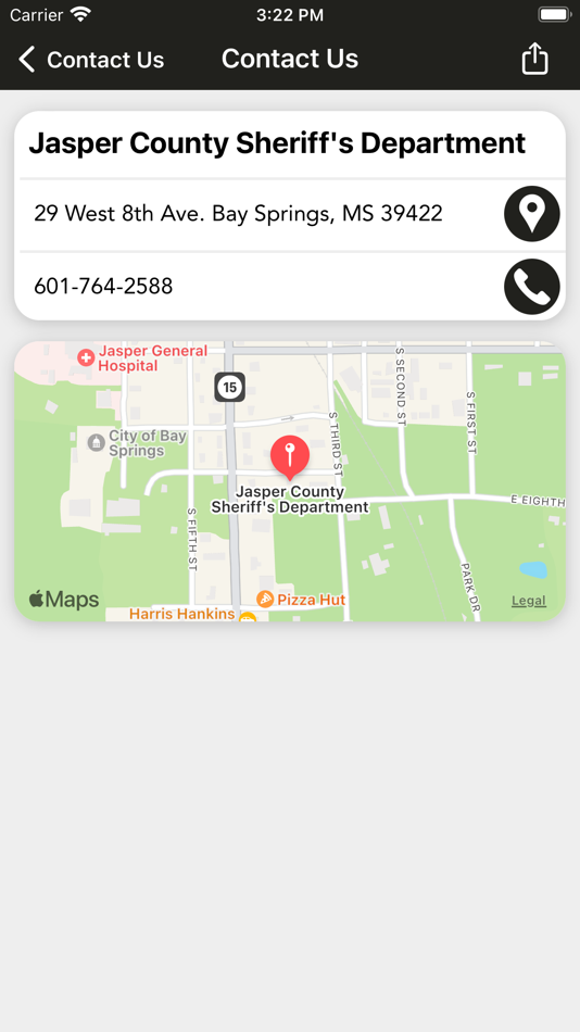 #2. Jasper Co Sheriff's Department (iOS) Podle: Jasper County Sheriff's Department