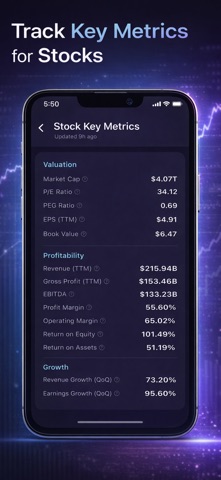 Fundex - Stock & Crypto Data Screenshot 3 of 3