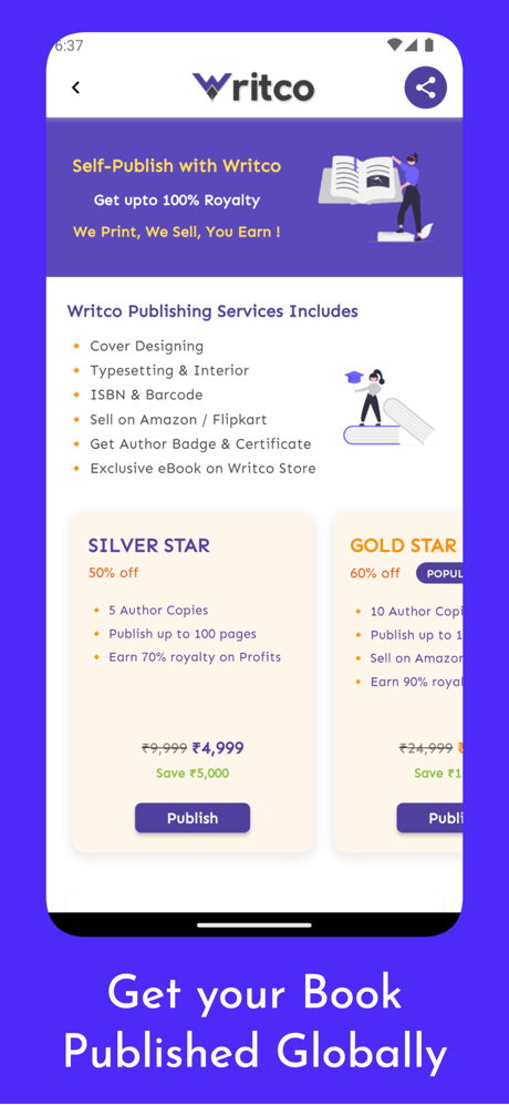Writco – Write & Publish Books screenshot 4