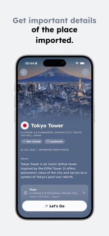 ToGo: Your Travel Wishlist App screenshot