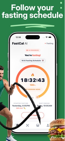 FastCal AI: Calories Tracker iPhone screenshot