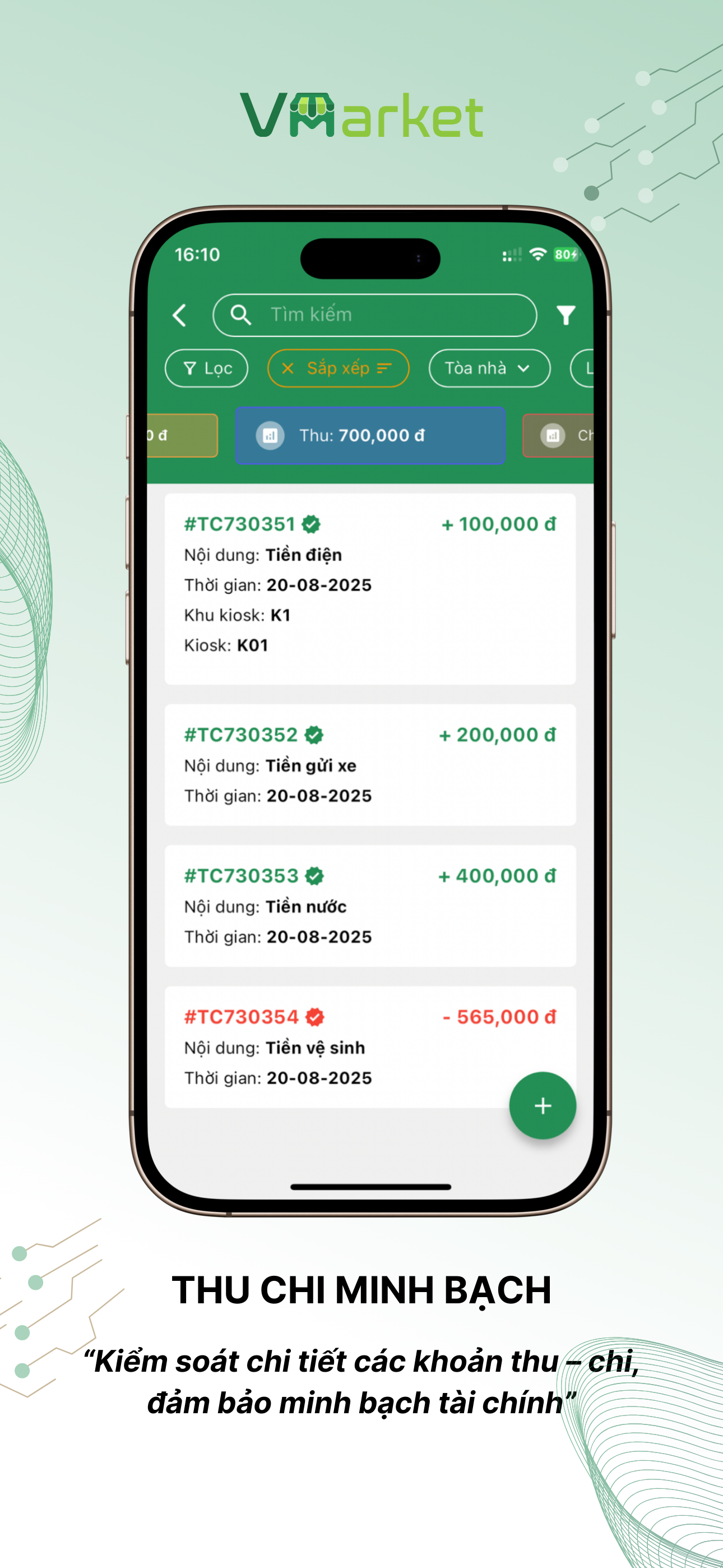VMarket Admin screenshot 2