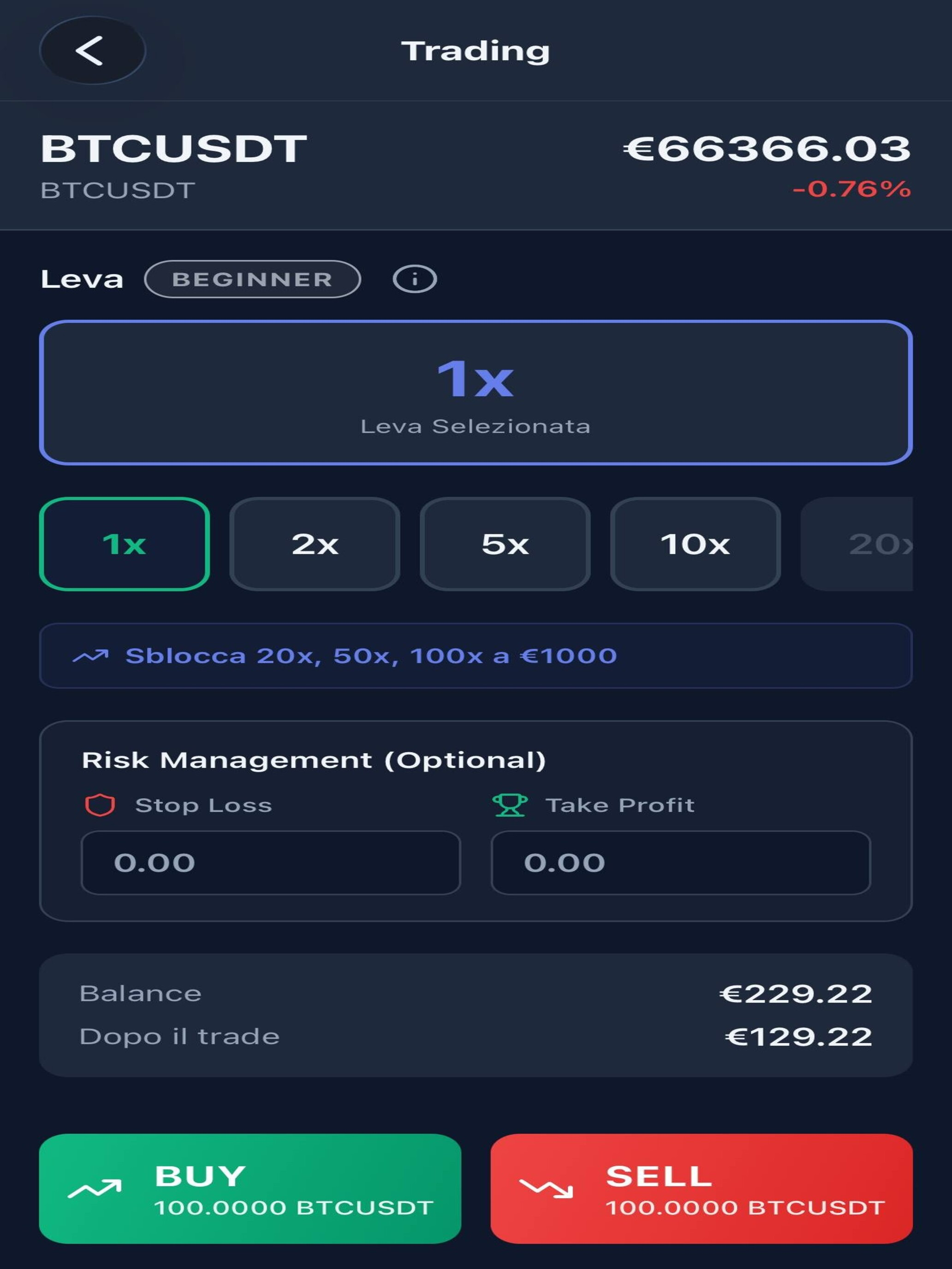 Trading Simulator