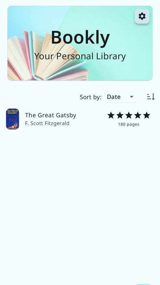 #1. Bookly - Reading Tracker (iOS) Av: Yaroslav Syubayev