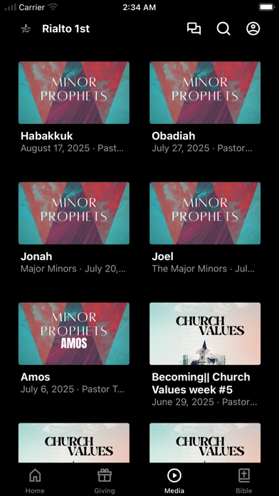 App screenshot