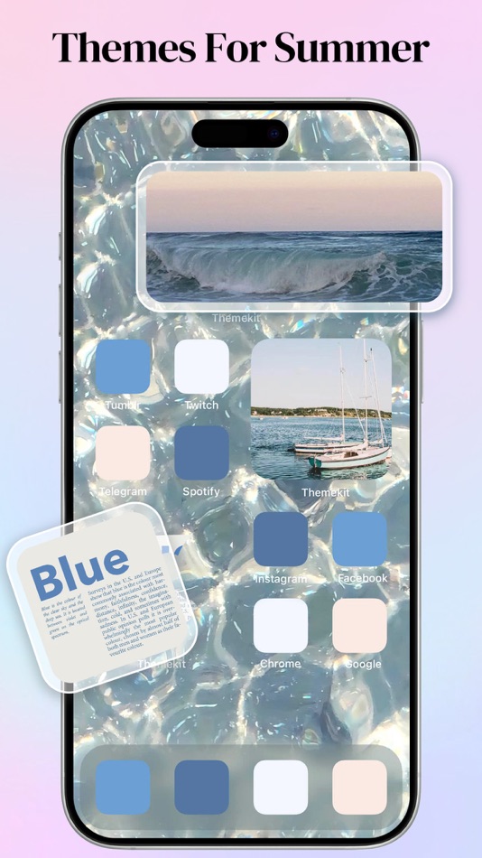 #7. ThemeKit: Widget & Icon Themes (iOS) di: Woohoo Studios