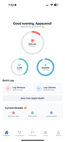 LoopFit screenshot