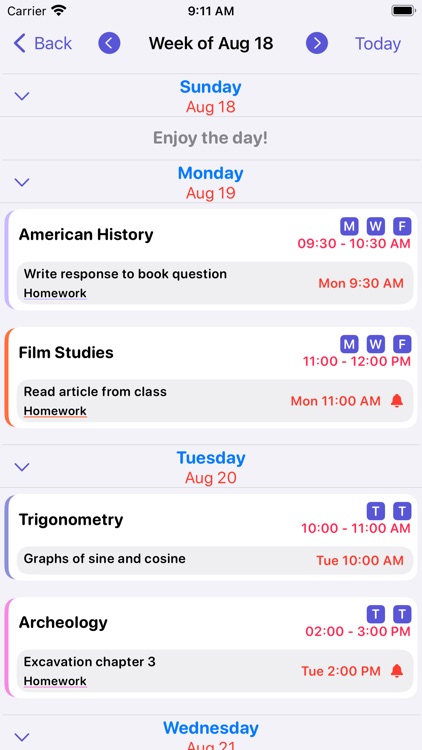 Assignments for iPhone screenshot-3