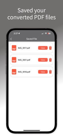HEIC To PDF App screenshot