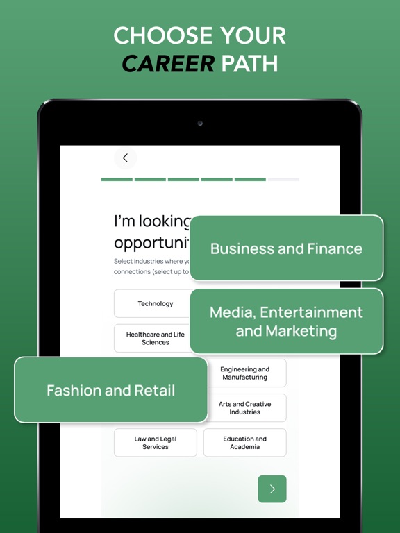 Nepternship iPad screenshot 3 - Education app